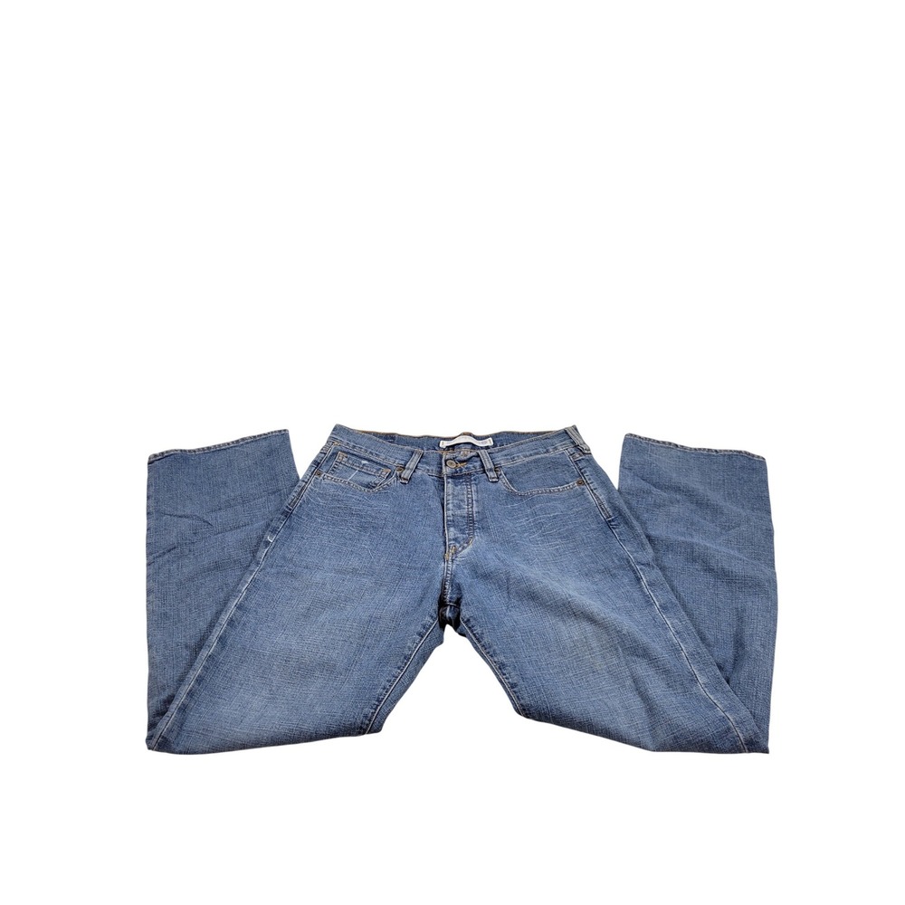 Vintage Express Randigo Jean Men 33x30 Blue Excellent Straight Leg Stretch Denim